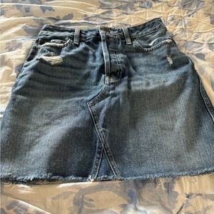 Super cute Abercrombie & Fitch mini jean/denim skirt